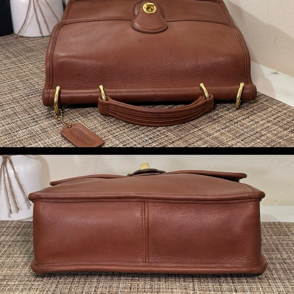 ❤️SOLD❤️Vintage Coach British Tan Willis Bag 9927 - Picture 8 of 12